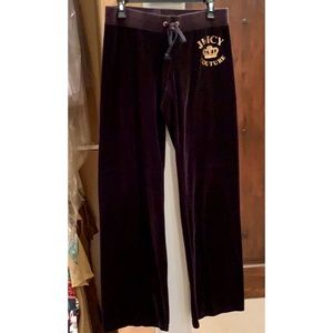 Juicy Couture black tracksuit Pants